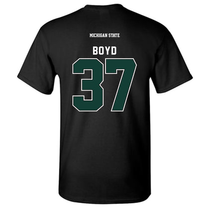 Michigan State - NCAA Football : Liam Boyd - Generic Shersey T-Shirt-1