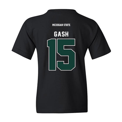 Michigan State - NCAA Football : Caleb Gash - Generic Shersey Youth T-Shirt-1