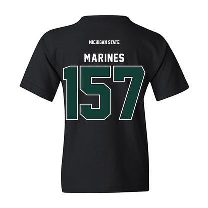 Michigan State - NCAA Wrestling : Darius Marines - Generic Shersey Youth T-Shirt-1