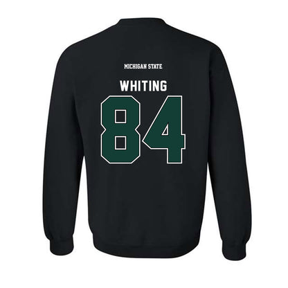 Michigan State - NCAA Football : Eddie Whiting - Generic Shersey Crewneck Sweatshirt-1