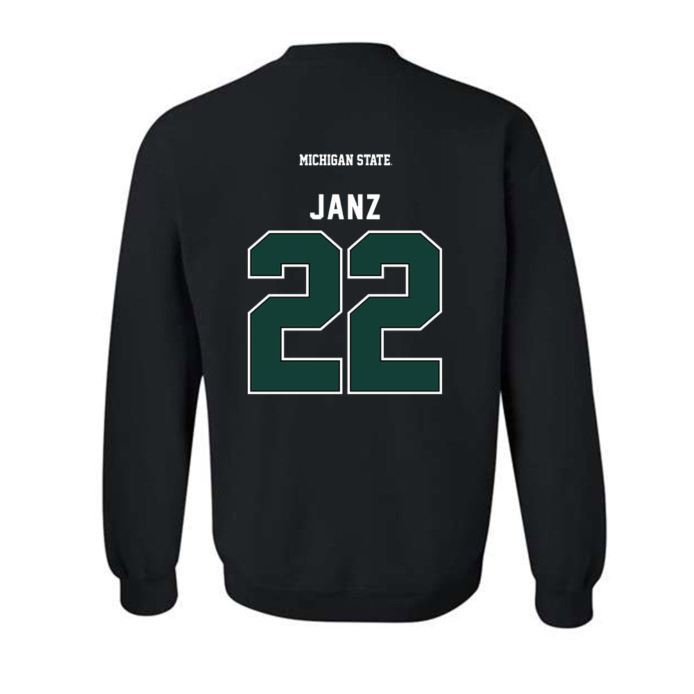Michigan State - NCAA Women's Soccer : Ella Janz - Crewneck Sweatshirt