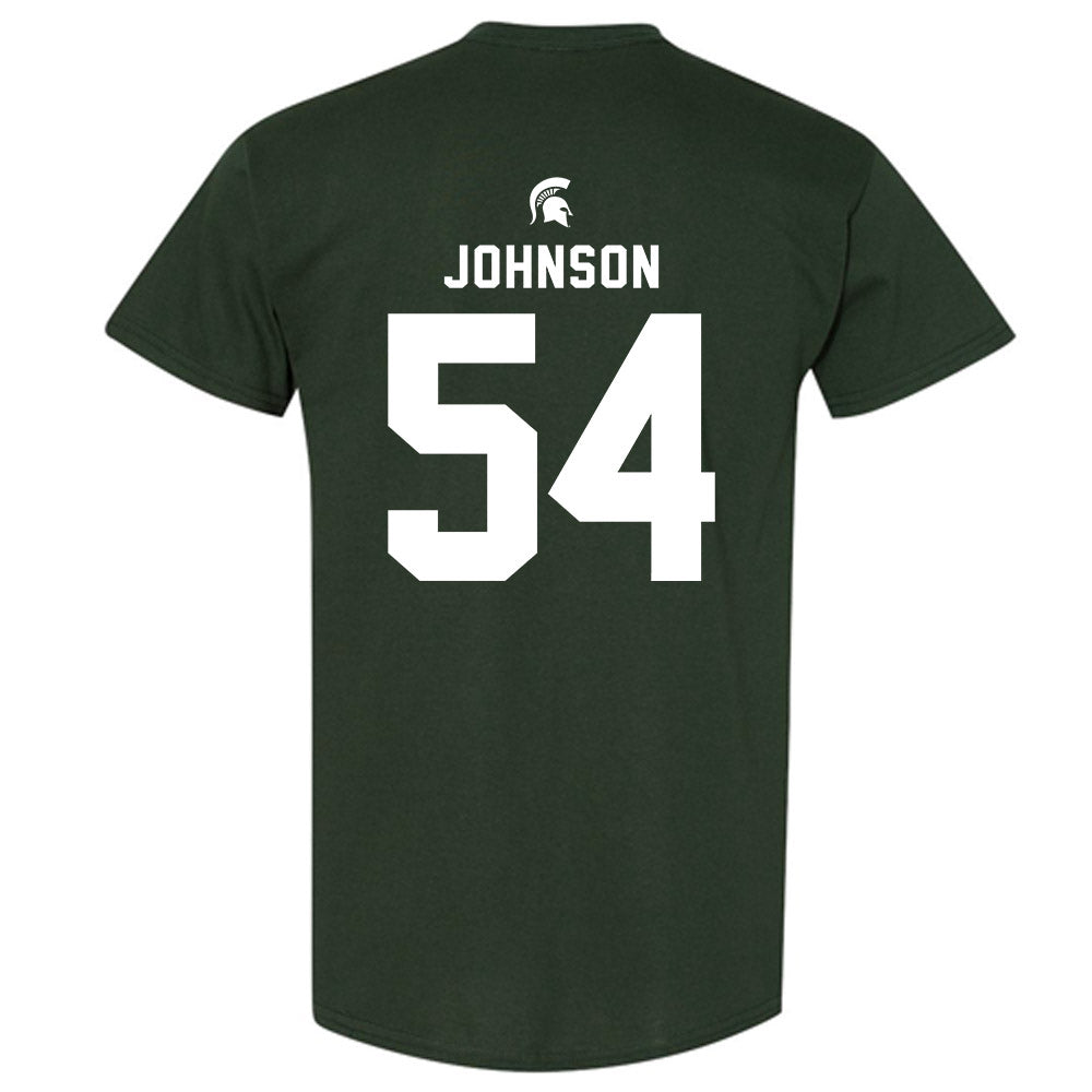 Michigan State - NCAA Football : Antonio Johnson - Generic Shersey T-Shirt-1