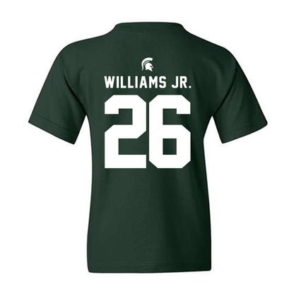 Michigan State - NCAA Football : Cedric Williams Jr. - Generic Shersey Youth T-Shirt-1