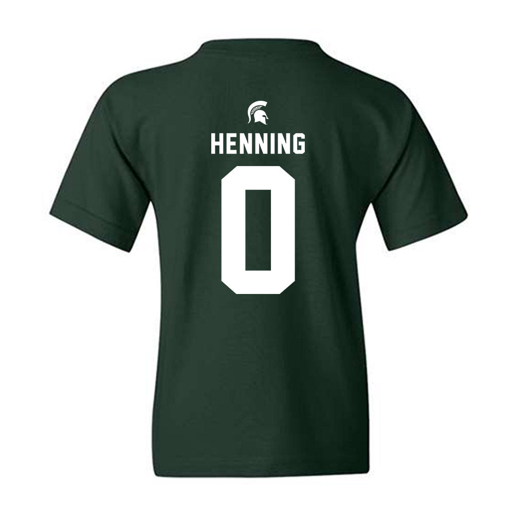 Michigan State - NCAA Women's Soccer : Noelle Henning - Generic Shersey Youth T-Shirt-1