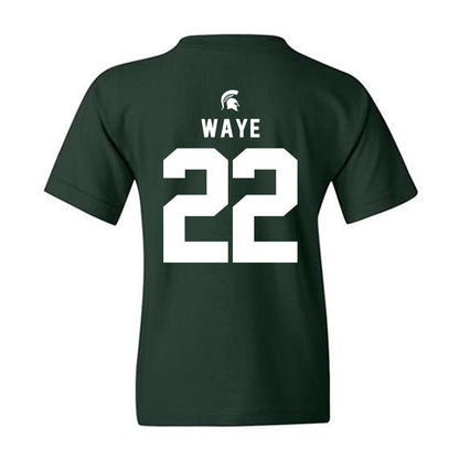 Michigan State - NCAA Women's Volleyball : Carmen Waye - Generic Shersey Youth T-Shirt-1