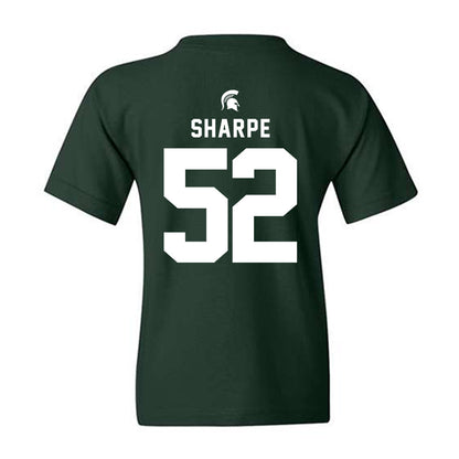 Michigan State - NCAA Football : Nickolus Sharpe - Generic Shersey Youth T-Shirt-1