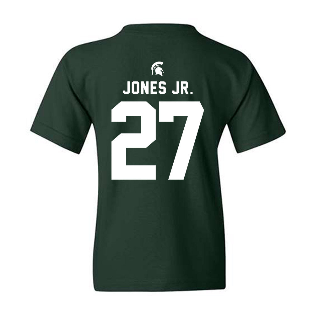 Michigan State - NCAA Football : Darrin Jones Jr. - Generic Shersey Youth T-Shirt-1