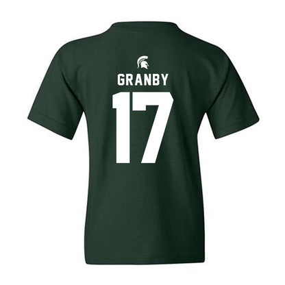 Michigan State - NCAA Football : Jonathan Granby - Generic Shersey Youth T-Shirt-1