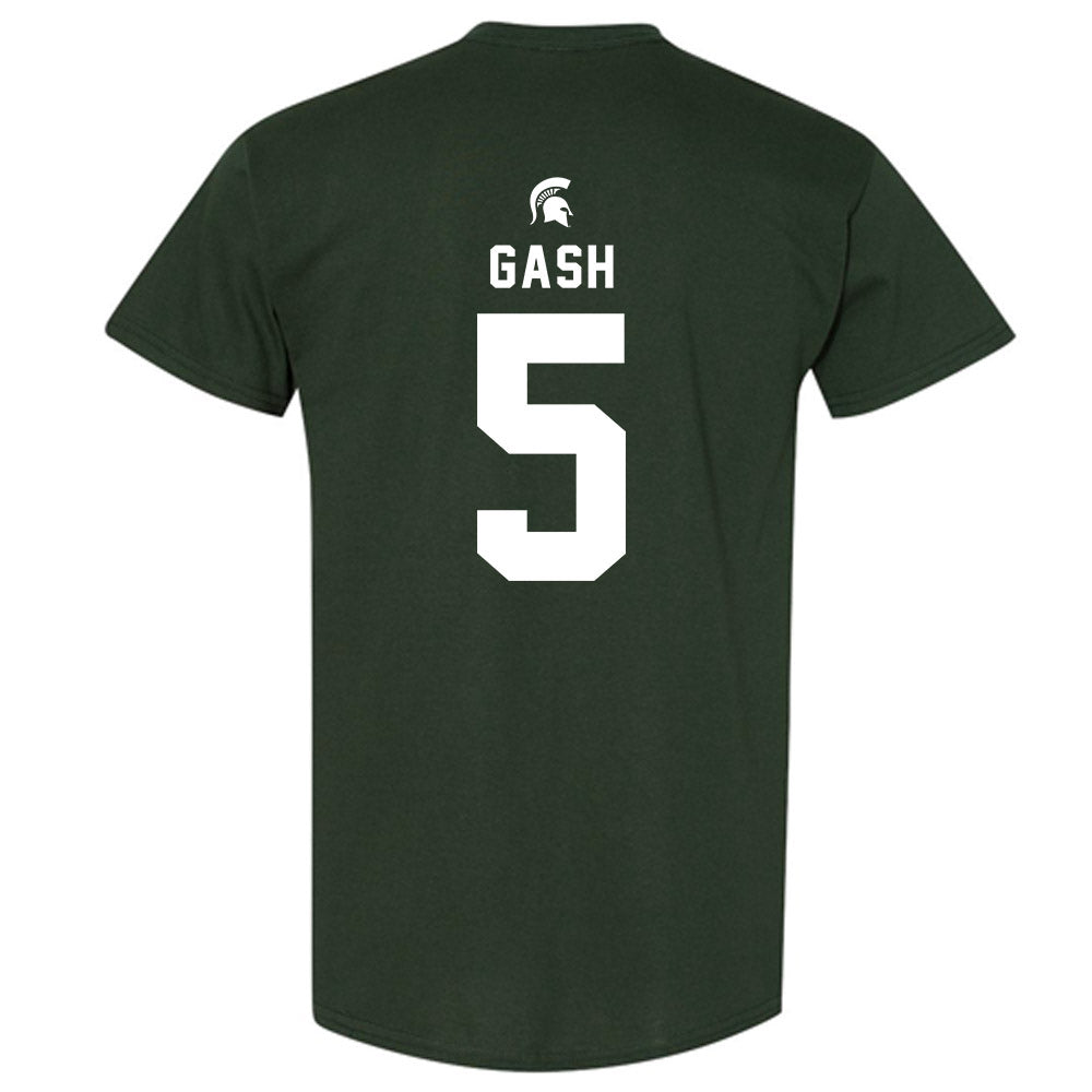Michigan State - NCAA Football : Samson Gash - Generic Shersey T-Shirt-1