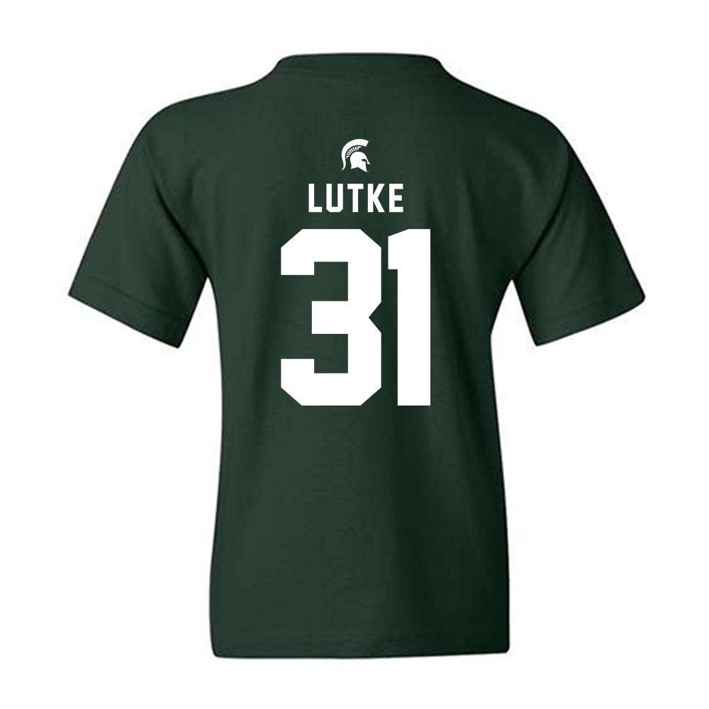 Michigan State - NCAA Women's Soccer : Ava Lutke - Generic Shersey Youth T-Shirt-1