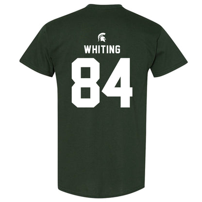Michigan State - NCAA Football : Eddie Whiting - Generic Shersey T-Shirt-1