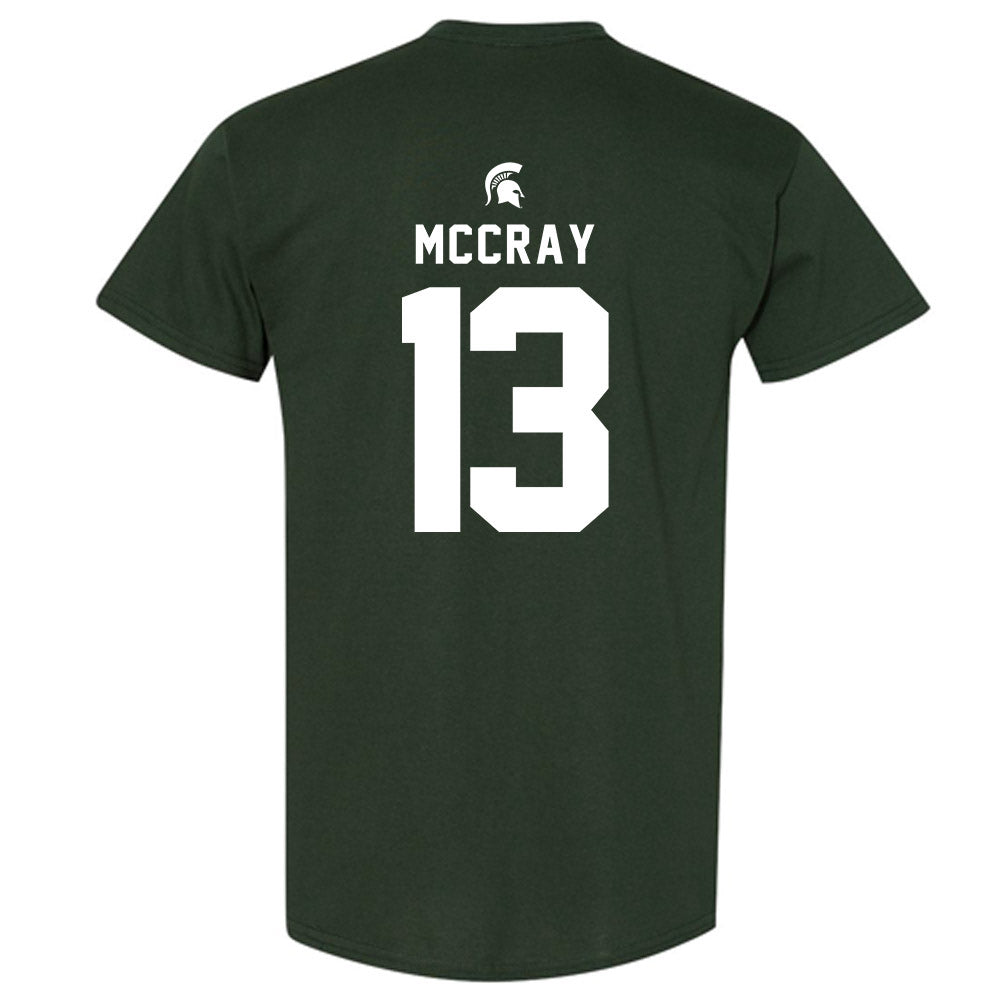 Michigan State - NCAA Football : Chrishon McCray - Generic Shersey T-Shirt-1