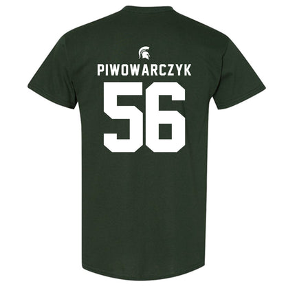 Michigan State - NCAA Football : Chris Piwowarczyk - Generic Shersey T-Shirt-1
