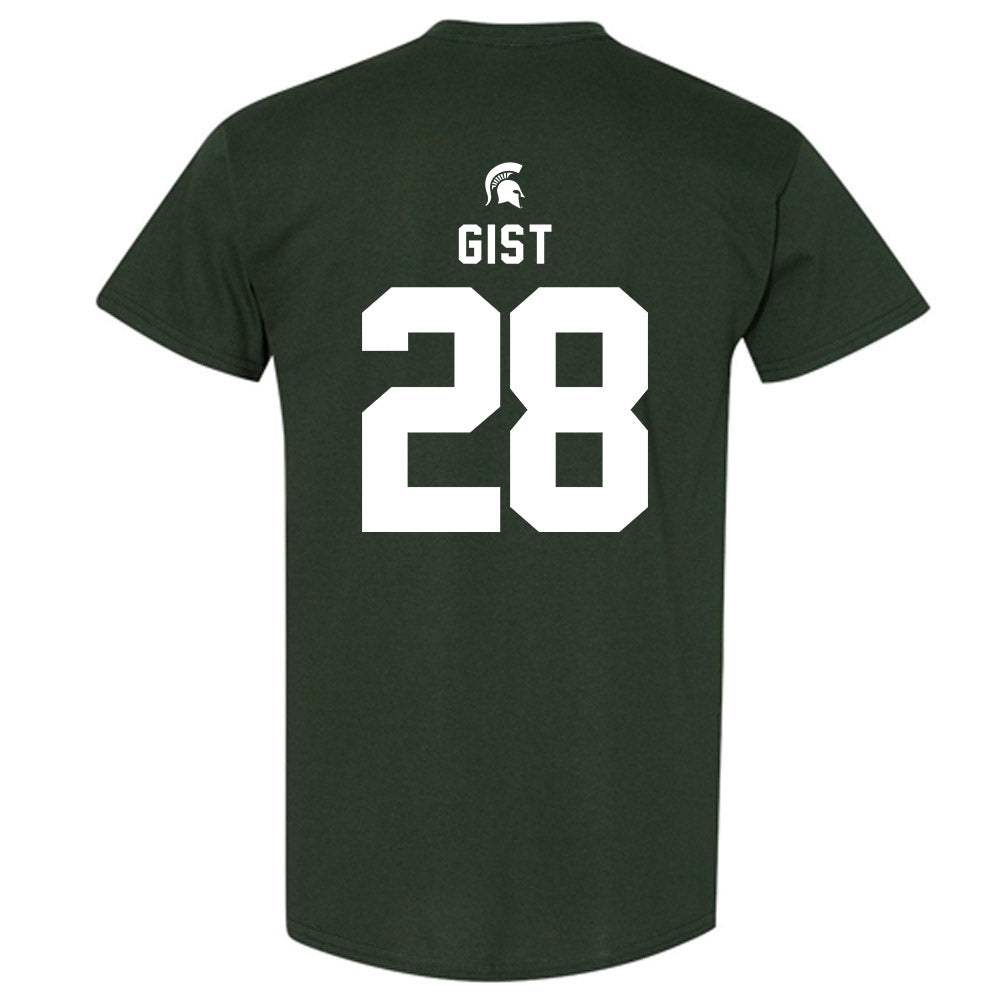 Michigan State - NCAA Football : Zion Gist - Generic Shersey T-Shirt-1