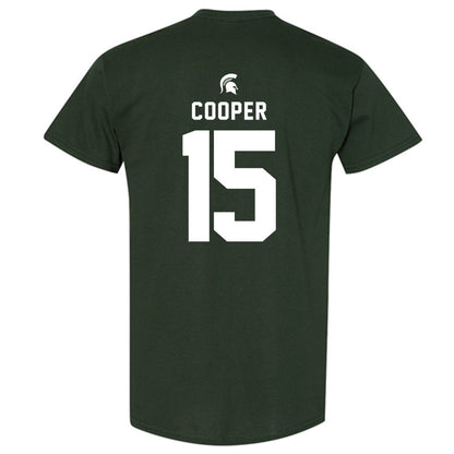 Michigan State - NCAA Men's Basketball : Carson Cooper - Generic Shersey T-Shirt-1
