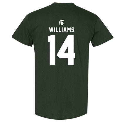 Michigan State - NCAA Football : Bryson Williams - Generic Shersey T-Shirt-1
