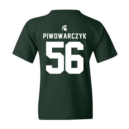 Michigan State - NCAA Football : Chris Piwowarczyk - Generic Shersey Youth T-Shirt-1