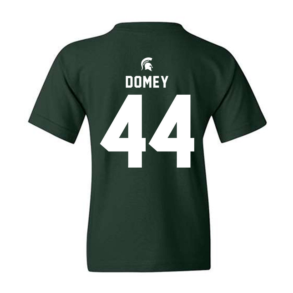 Michigan State - NCAA Baseball : Isaiah Domey - Generic Shersey Youth T-Shirt-1