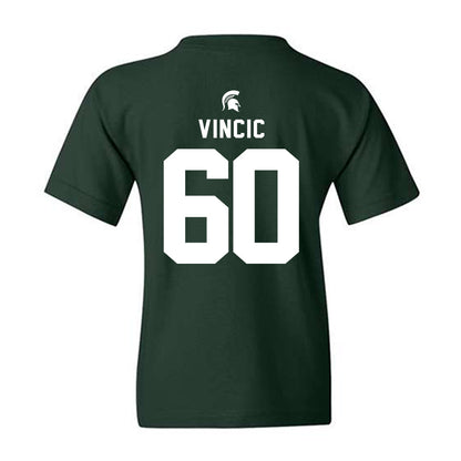 Michigan State - NCAA Football : Luka Vincic - Generic Shersey Youth T-Shirt-1
