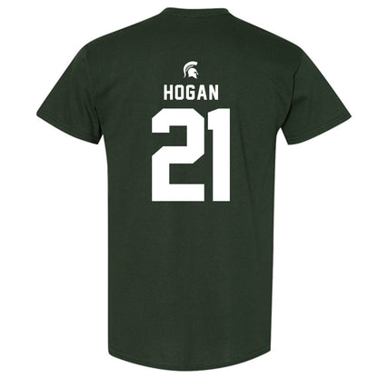 Michigan State - NCAA Men's Soccer : Thatcher Hogan - Generic Shersey T-Shirt-1