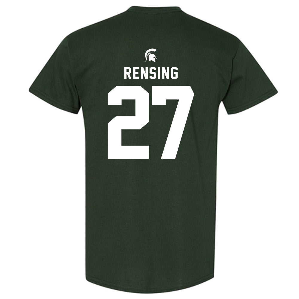 Michigan State - NCAA Men's Soccer : Drew Rensing - Generic Shersey T-Shirt-1