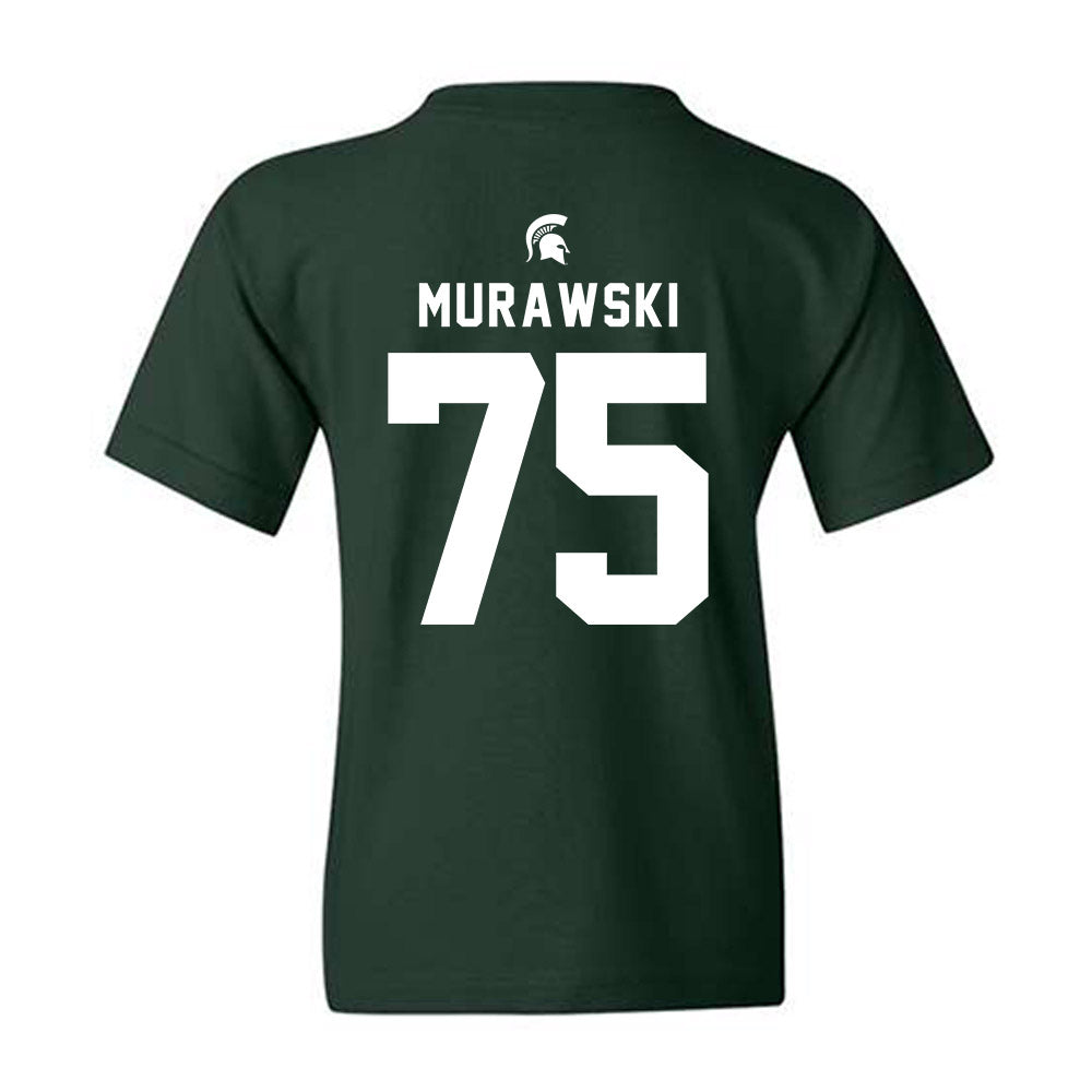 Michigan State - NCAA Football : Benjamin Murawski - Generic Shersey Youth T-Shirt-1
