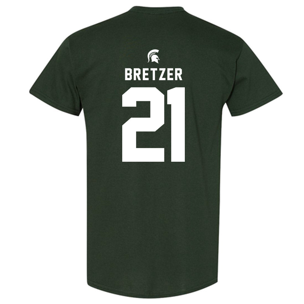 Michigan State - NCAA Women's Soccer : Eden Bretzer - Generic Shersey T-Shirt-1