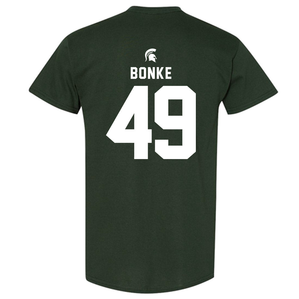Michigan State - NCAA Men's Basketball : Anton Bonke - Generic Shersey T-Shirt-1