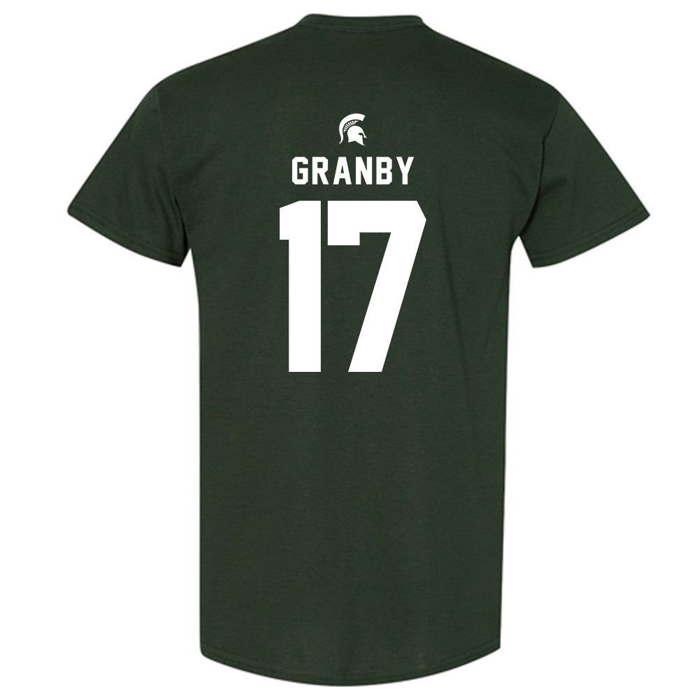 Michigan State - NCAA Football : Jonathan Granby - Generic Shersey T-Shirt-1