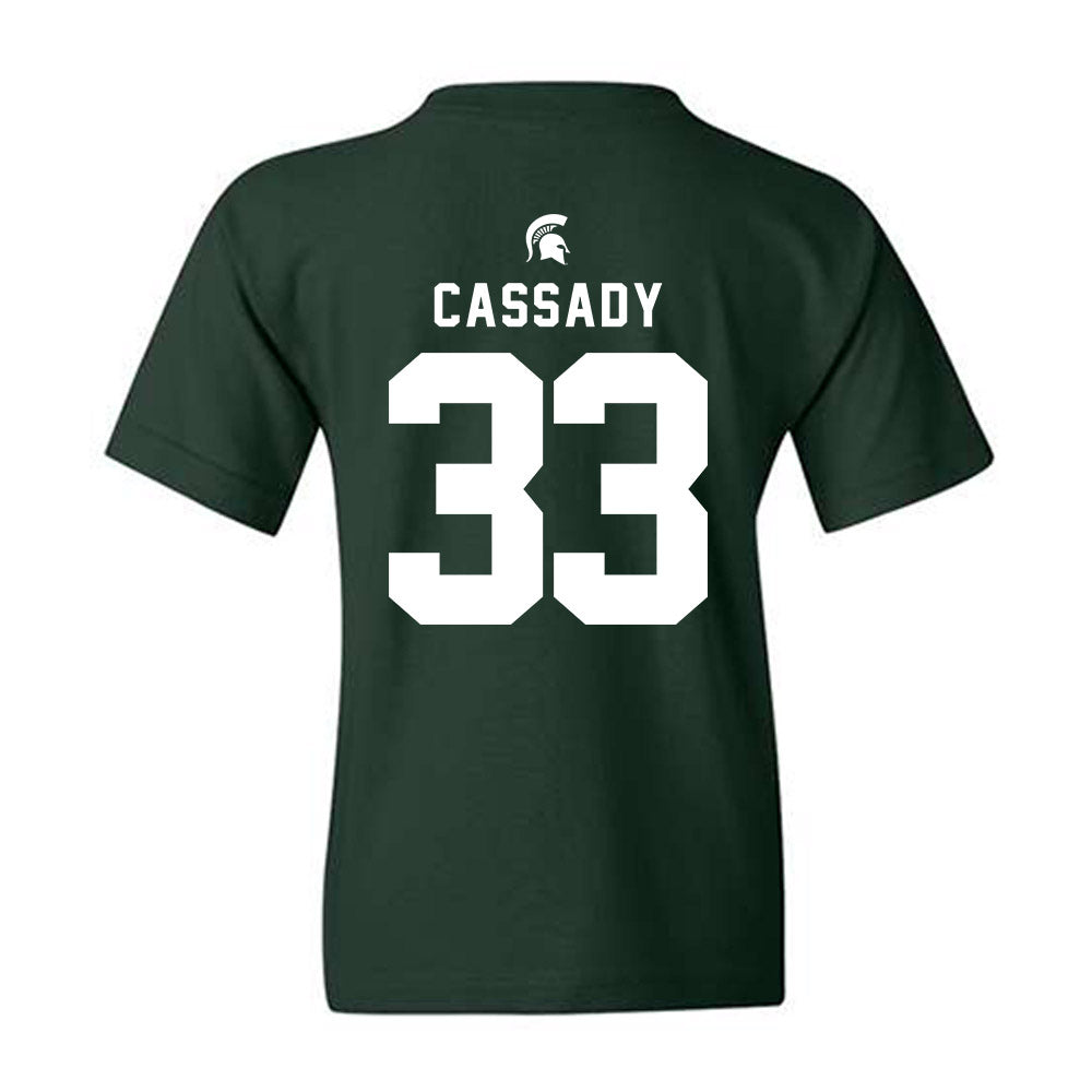 Michigan State - NCAA Softball : Carsyn Cassady - Generic Shersey Youth T-Shirt-1