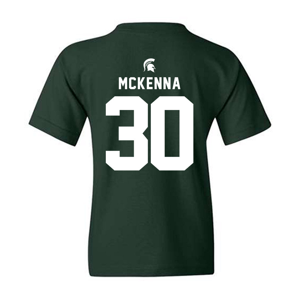 Michigan State - NCAA Women's Volleyball : Colbie McKenna - Generic Shersey Youth T-Shirt-1