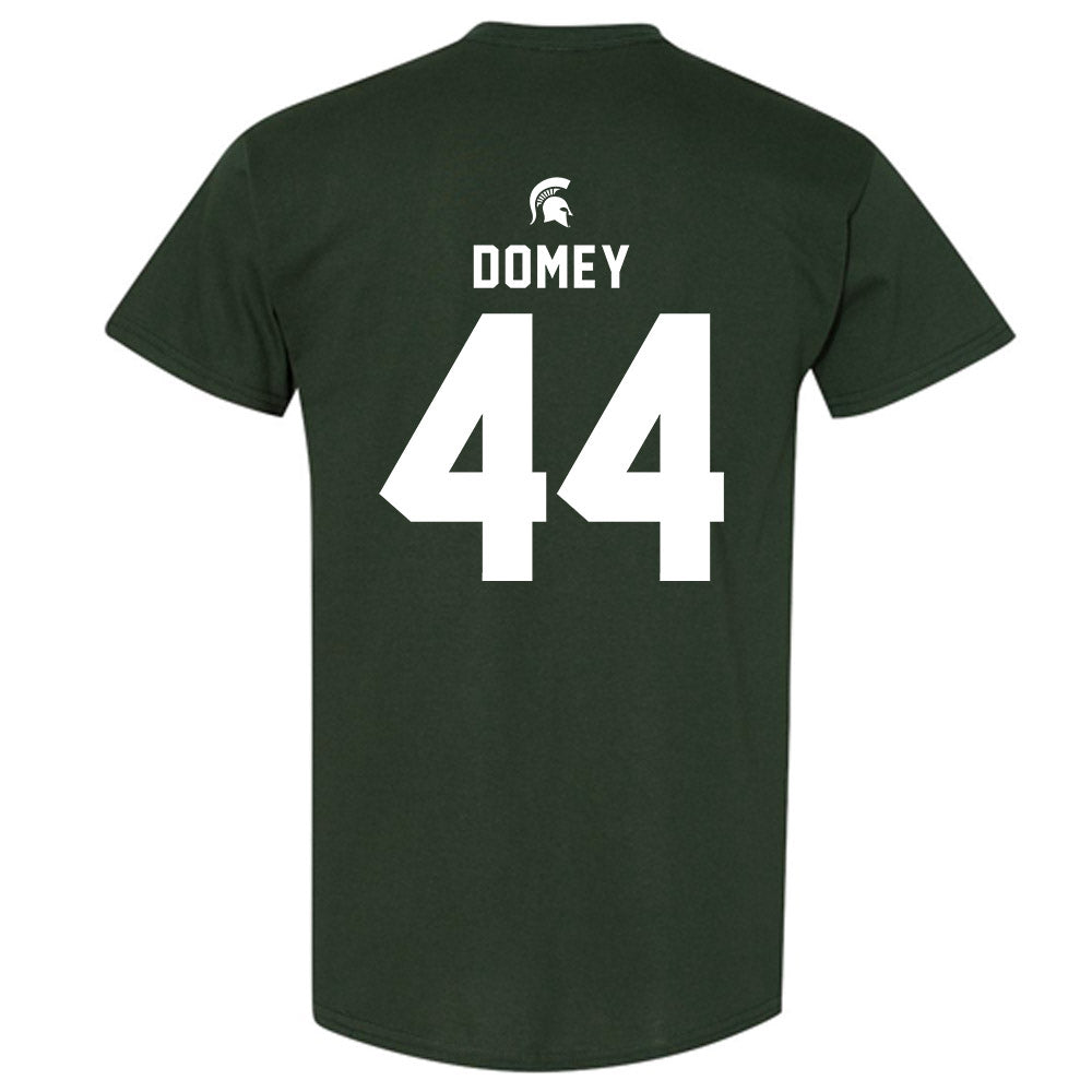 Michigan State - NCAA Baseball : Isaiah Domey - Generic Shersey T-Shirt-1