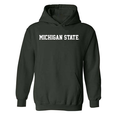 Michigan State - NCAA Cheerleading : Xavier Vazquez - Generic Shersey Hooded Sweatshirt-0