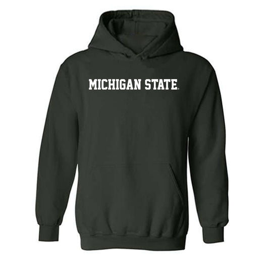 Michigan State - NCAA Cheerleading : Amelia Parker - Generic Shersey Hooded Sweatshirt-0