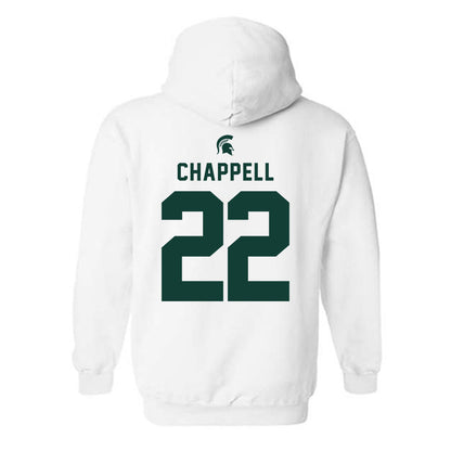 Michigan State - NCAA Football : Tyran Chappell - Classic Shersey Hooded Sweatshirt-1