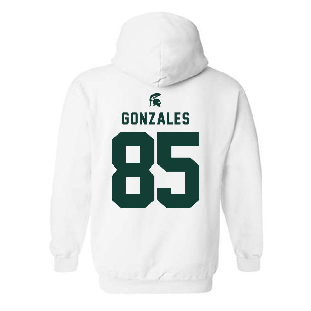 Michigan State - NCAA Football : Stephen Gonzales - Classic Shersey Hooded Sweatshirt-1