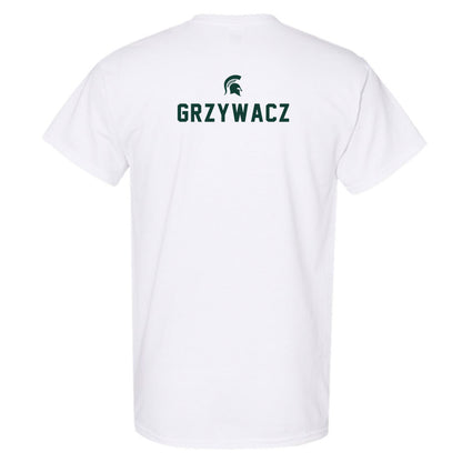 Michigan State - NCAA Women's Rowing : Megan Grzywacz - Classic Shersey T-Shirt-1