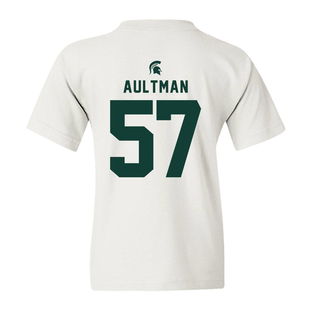 Michigan State - NCAA Football : Hudson Aultman - Classic Shersey Youth T-Shirt-1