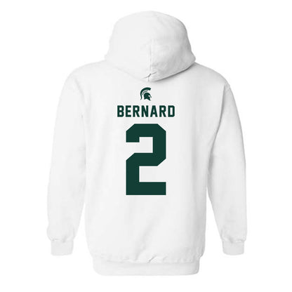 Michigan State - NCAA Softball : Zoie Bernard - Classic Shersey Hooded Sweatshirt-1
