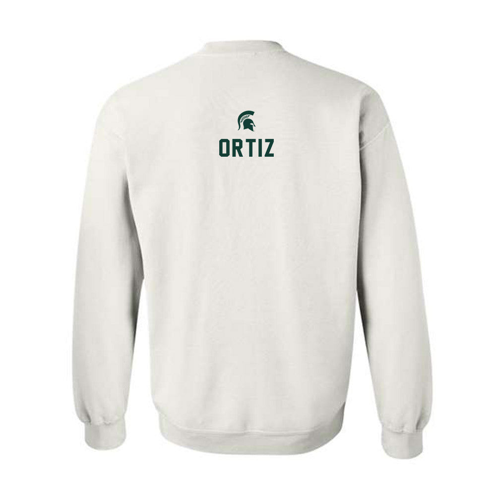 Michigan State - NCAA Women's Gymnastics : Gabi Ortiz - Classic Shersey Crewneck Sweatshirt-1