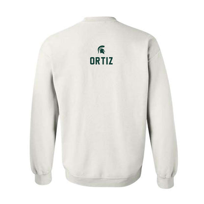 Michigan State - NCAA Women's Gymnastics : Gabi Ortiz - Classic Shersey Crewneck Sweatshirt-1