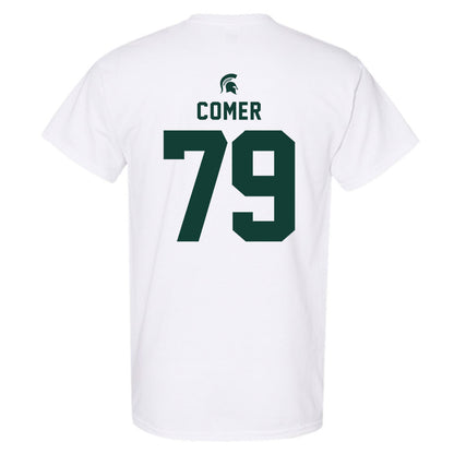 Michigan State - NCAA Football : Tristan Comer - Classic Shersey T-Shirt-1