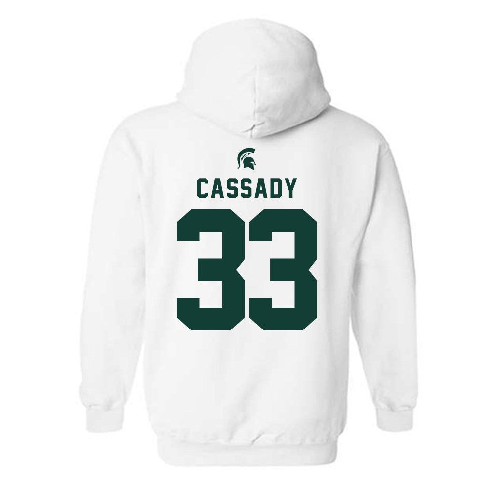 Michigan State - NCAA Softball : Carsyn Cassady - Classic Shersey Hooded Sweatshirt-1