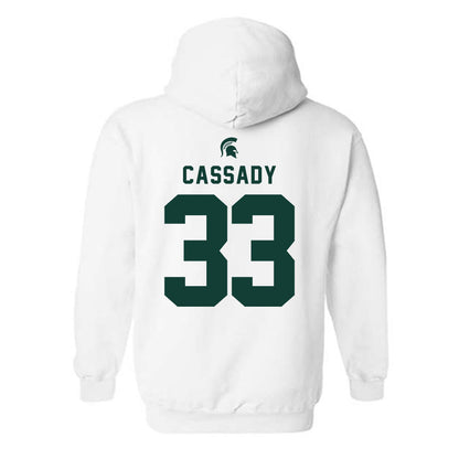 Michigan State - NCAA Softball : Carsyn Cassady - Classic Shersey Hooded Sweatshirt-1