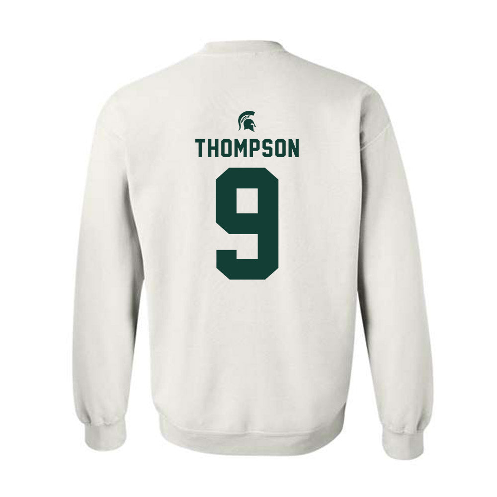 Michigan State - NCAA Football : Keahnist Thompson - Classic Shersey Crewneck Sweatshirt-1