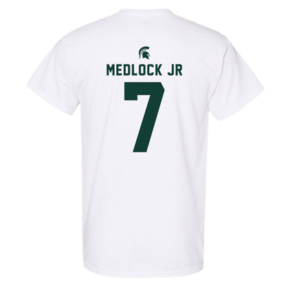 Michigan State - NCAA Men's Basketball : Carlos Medlock jr - Classic Shersey T-Shirt-1