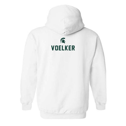 Michigan State - NCAA Men's Cross Country : Gabriel Voelker - Classic Shersey Hooded Sweatshirt-1