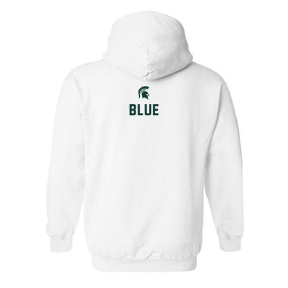 Michigan State - NCAA Women's Track & Field : Katie Blue - Classic Shersey Hooded Sweatshirt-1