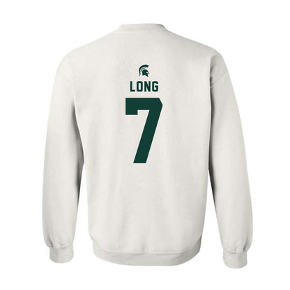 Michigan State - NCAA Women's Volleyball : Malayah Long - Classic Shersey Crewneck Sweatshirt-1