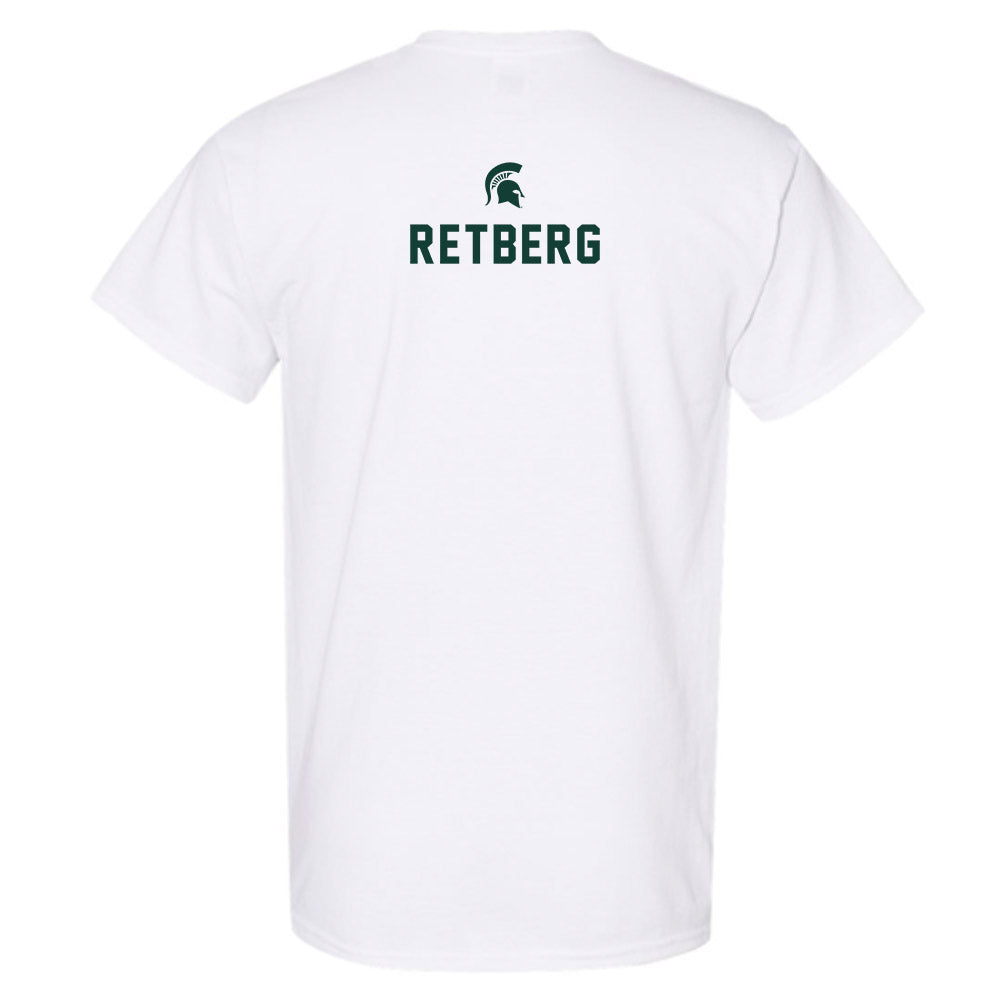 Michigan State - NCAA Women's Rowing : Catherine Retberg - Classic Shersey T-Shirt-1